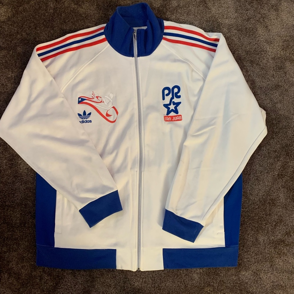 Vintage adidas Puerto Rico track jacket